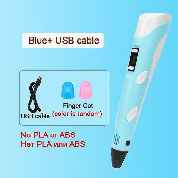 3D pen diy drawing pen with lcd screen compatible pla filament toys safe paiting for children kids christmas birthday gift