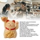 thumbnail image 3 of Brazo Que Agita Del Gato De La Suerte, Decoración Linda De La Buena Suerte Del Gato Acogedor Para El Hogar, La Oficina, Las Tiendas, 3 of 7