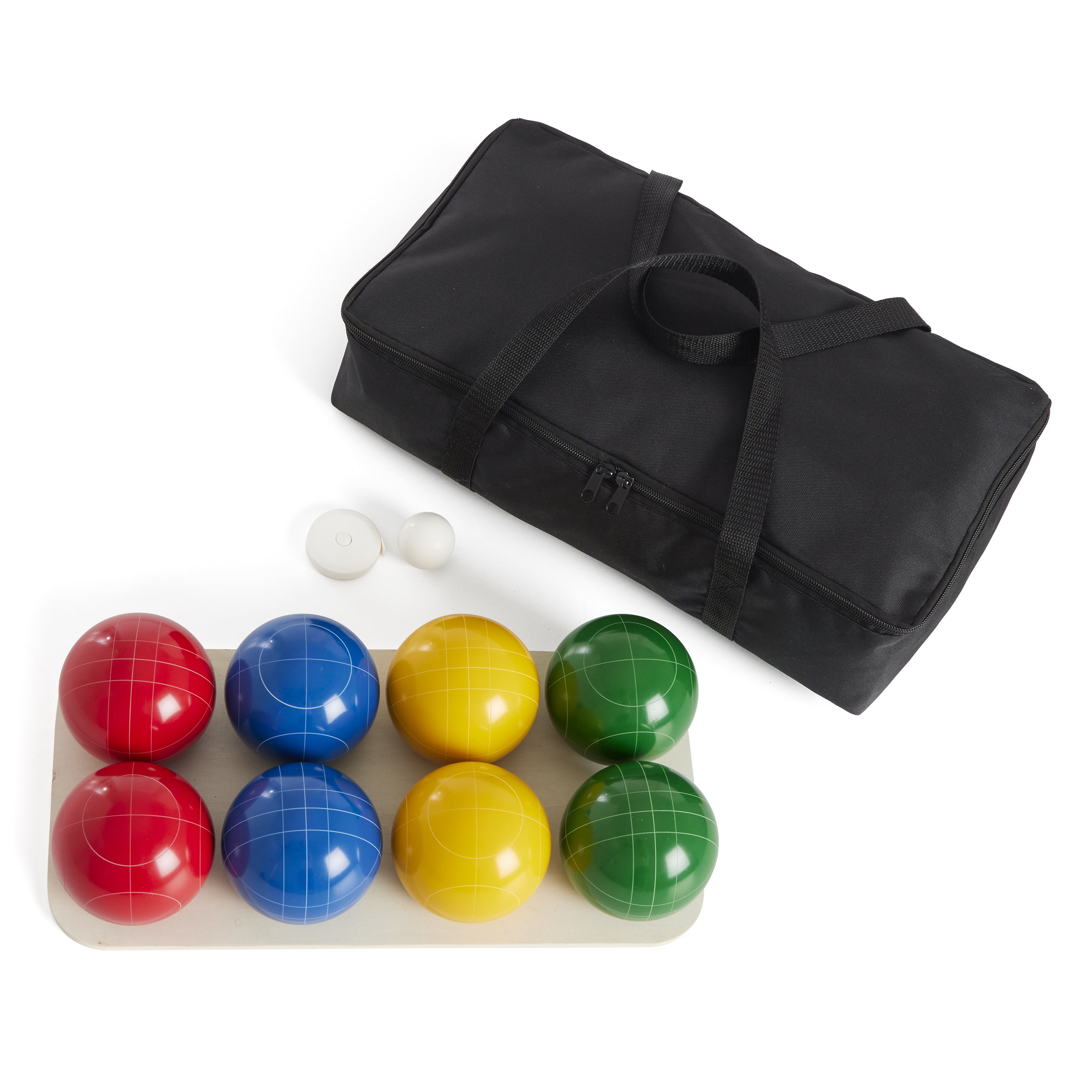 PALLINO TARGET BALL-EX LG GRASS PLAY SIZE-SOLID WOOD BOCCE PALLINO MADE IN ITALY 