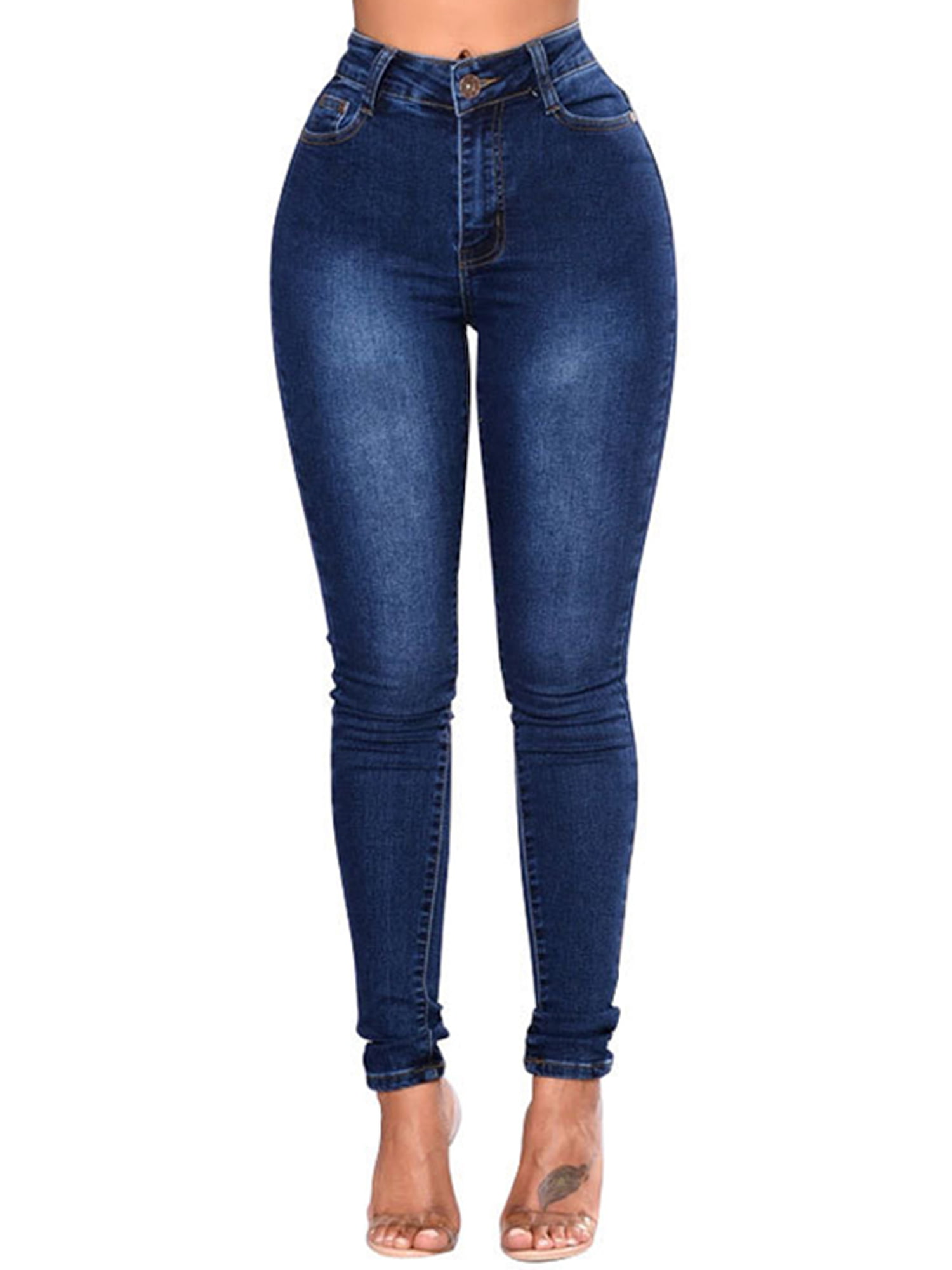 Fashion Trousers Jeggings H&M Jeggings blue casual look 