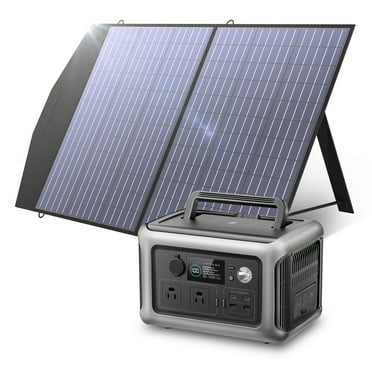 ALLPOWERS 600W R600 Portable Power Station  Lifepo4 battery Solar Panel Camping