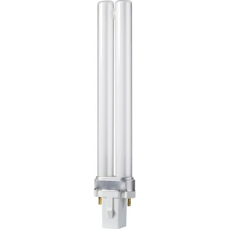 Philips Compact Fluorescent PL-S Lamp 9 Watts 2-Pin Cool White 10PK 148700