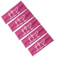 thumbnail image 1 of ddioayh Clearance Elastic Letter Headband with Button Yoga Workout Running Turban Accessories 5PCS, 1 of 4