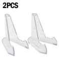 thumbnail image 1 of Bgsha 2PCS Acrylic Commemorative Coin Display Stand Transparent Triangle Display Stand, 1 of 9