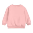 thumbnail image 3 of Bnwani Toddler Girl Sweatshirt Crew Neck Long Sleeve Short Sweatshirt Hearts Graphic Printed Tops Pullover, 3 of 3
