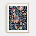 thumbnail image 2 of Cat and Magnolia - Illustration Floral Cat Botanical Mystical Pattern Whimsical Unframed Wall Art Print 40 x 60 inches, 2 of 16