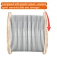 thumbnail image 2 of Cable aeronáutico recubierto de vinilo de cuerda metálica de 250 pies por 1/8 de pulgada hasta 3/16 de pulgada, 2 of 5