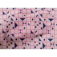 thumbnail image 4 of oneOone Cotton Poplin Fabric Diamond & Triangle Geometric Print Fabric By Yard 56 Inches Wide, 4 of 4