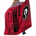 thumbnail image 5 of The Northwest Group  Georgia Bulldogs 50" x 60" Digitize Raschel Throw Blanket, 5 of 5