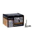 thumbnail image 1 of Tornillos de cubierta FM FastenMon #10x2 de acero inoxidable 304, 100 unidades, 1 of 8