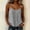 Black women loose fit tank top a1, variant on Loose Fit Sleeveless Tank Top for Women, Casual V Neck Solid Basic Top, Soft Stretch Strappy Tee for Travel Office Home Everyday Wear, Blue L