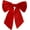 Red, variant on 14.2" Large Velvet Christmas Bows – 3D Decorative Bowknot Ornaments for Tree, Wreath, Garland, Door, Fireplace & Wedding Décor, Elegant Holiday Bow Decoration Supplies Indoor Outdoor (Red White)