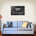 thumbnail image 2 of Ford Bronco Chrome Logo Home Business Office Sign, 2 of 4