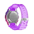 thumbnail image 3 of Reloj Digital Retro Tornasol Steiner Correa de Plástico 5 Atm Morado, 3 of 4