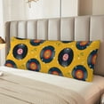 thumbnail image 6 of Body Pillow Cover - Retro Vinyl Records Soft Body Pillow Cover with Zipper, Comfort Body Pillow Pillowcase, Body Pillow Case Cover 20 x 54, 6 of 7