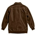 thumbnail image 4 of Wutalume Men's Retro Corduroy Fashion Casual Long-Sleeve Pocket Jacket, Retro Style with Functional Pockets, Soft Fabric for Comfort, Ideal for Daily and Seasonal Wear,Brown XL, 4 of 5