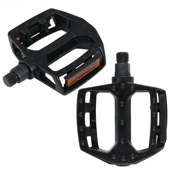 Zoyueyie 2pcs Aluminium Alloy Pedals Hollow out Mountain Bike Pedals Accessories (Black)