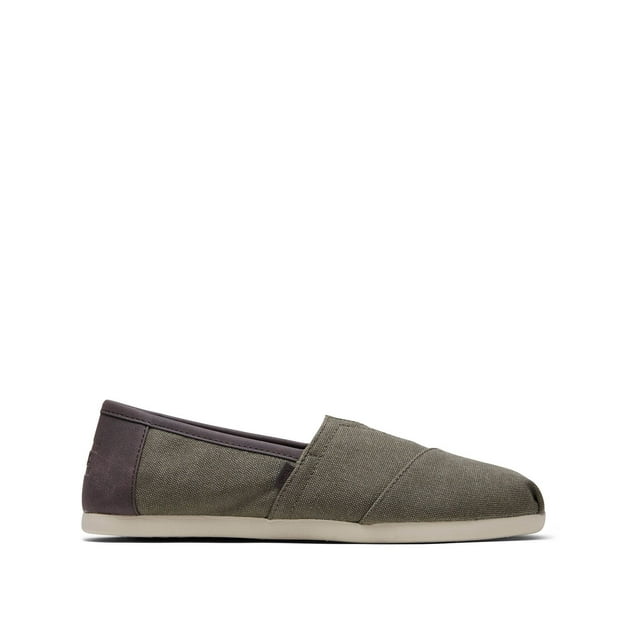 TOMS Men's Washed Canvas Classic Slip-On Shoes ft. Ortholite