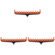 thumbnail image 1 of Soporte para Caña Pescar Carpa Con 11 Agujeros Cabezal ABS Accesorio Pesca Al Aire Libre () Naranja, 1 of 2
