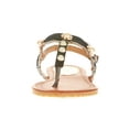 thumbnail image 3 of Victoria K Women's Denim and Pearls Sandals, 3 of 4