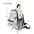 thumbnail image 3 of FORMRS School Backpack with Front Zippered Pocket 12" Student Travel Daypack, Red Easter Eggs, 3 of 6