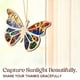 thumbnail image 5 of Acrylic Keychain With Story Card Turtle Light-catching Ornament Gift For Women Christmas Tree Decoration, 5 of 6