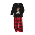 thumbnail image 3 of Christmas Family Pajamas Matching Sets Christmas Sleepwear Parent-Child Pjs Outfit for Christmas Holiday Xmas Party, 3 of 10