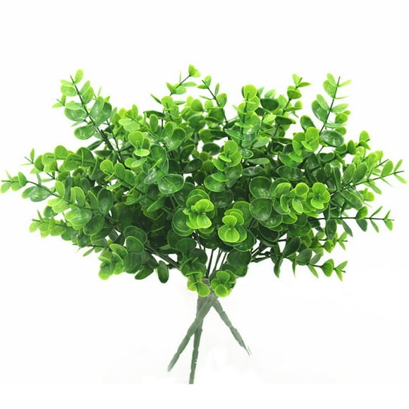 Coofit Plante Artificielle Ornementale Réaliste Eucalyptus Fausse Plante Verdure Artificielle