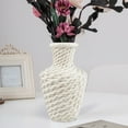 thumbnail image 4 of Grandest Birch Vase Braided Decorating Non-Fading Modern Imitation Rattan Table Flower Arrangement Vase for Home Solid Nordic Styl, 4 of 8