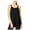 Black, variant on Calvin Klein Womens Performance High Low Hem Tank Top