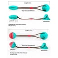 thumbnail image 6 of LL Goods Mentally Stimulating Tug-of-War Enrichment Toy Set with Durable String & Treat Dispensing Ball for Tug-of-War, 6 of 10