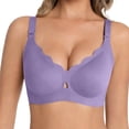 thumbnail image 1 of Supportive Wireless Bra for Everyday Comfort with Full Coverage and Seamless Cups for Lift and Shape – Soft Underwire Design for Daily Wear, 1 of 6