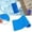 Blue #102, variant on Pool Ladder Mat Swimming Pool Step Pad Anti-Slip Protective Liner Pad for Above Ground Pools Blue Wear Resistant Rubber Texture Surface Safety Floor Mat 24*9in