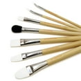 thumbnail image 4 of bdellium tools SFX 7pc Glue Brush Set with Pouch, 4 of 7