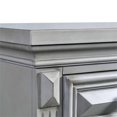 thumbnail image 4 of Bowery Hill Wood 2-Drawers Bedroom Nightstand in Gray, 4 of 10