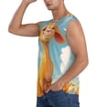 thumbnail image 3 of Balery Happy Goat In Meadow Camisetas sin mangas para hombre, absorbe la humedad y protege contra el mal olor.-Medium, 3 of 7