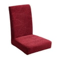 thumbnail image 2 of Funda para Silla de Comedor Soledad Extraíbles y Lavables Vino rojo, 2 of 7