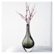 thumbnail image 1 of Decoración De Jarrón De Lujo Ligero, Arreglo Floral De Sala De Estar, Artesanía De Esmalte De Cristal, Flor Seca, Decoración De Gabinete De TV Moderna Y Simple, 1 of 5
