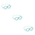 thumbnail image 1 of maskred Adult Optical Trial Lens Frame Eyeglasses Optometry Optician Tool Optic Blue 52mm 3Set, 1 of 6