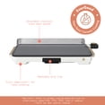 thumbnail image 2 of Beautiful XL Electric Griddle 12" x 22," Non-stick, White Icing by Drew Barrymore, 2 of 9