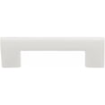 thumbnail image 2 of Atlas Homewares A878-WG Successi Round Rail Pull, 3.71-Inch, High White Gloss, 2 of 3