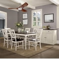thumbnail image 6 of Pemberly Row 7 Piece Extendable Dining Set in White, 6 of 9