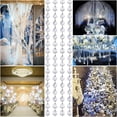 thumbnail image 7 of Sparkly Bling Decor, Replacement Crystals for Lamps, Clear Acrylic Plastic Chandelier Prism Drop Pendant, Elegant Crystal Dangle for Manzanita Tree Centerpiece, Wedding, 7 of 7