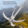 thumbnail image 4 of Wosthever Garra de supervivencia de Metal, herramienta imprescindible para emocionantes actividades al aire libre, escalada, agarre, garras Escalada, 4 of 6