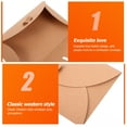 thumbnail image 3 of KONTONTY 40Pcs Khaki Kraft Paper Envelopes for Invitations Letter Holding, 3 of 8