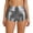 Silver, variant on Arlun Women's Metallic Booty Shorts Shiny High Waisted Rave Bottoms for Dance Festival Stretchy Lifting Tight Shorts Fashion Solid Color Night out Party Hot Pants XL