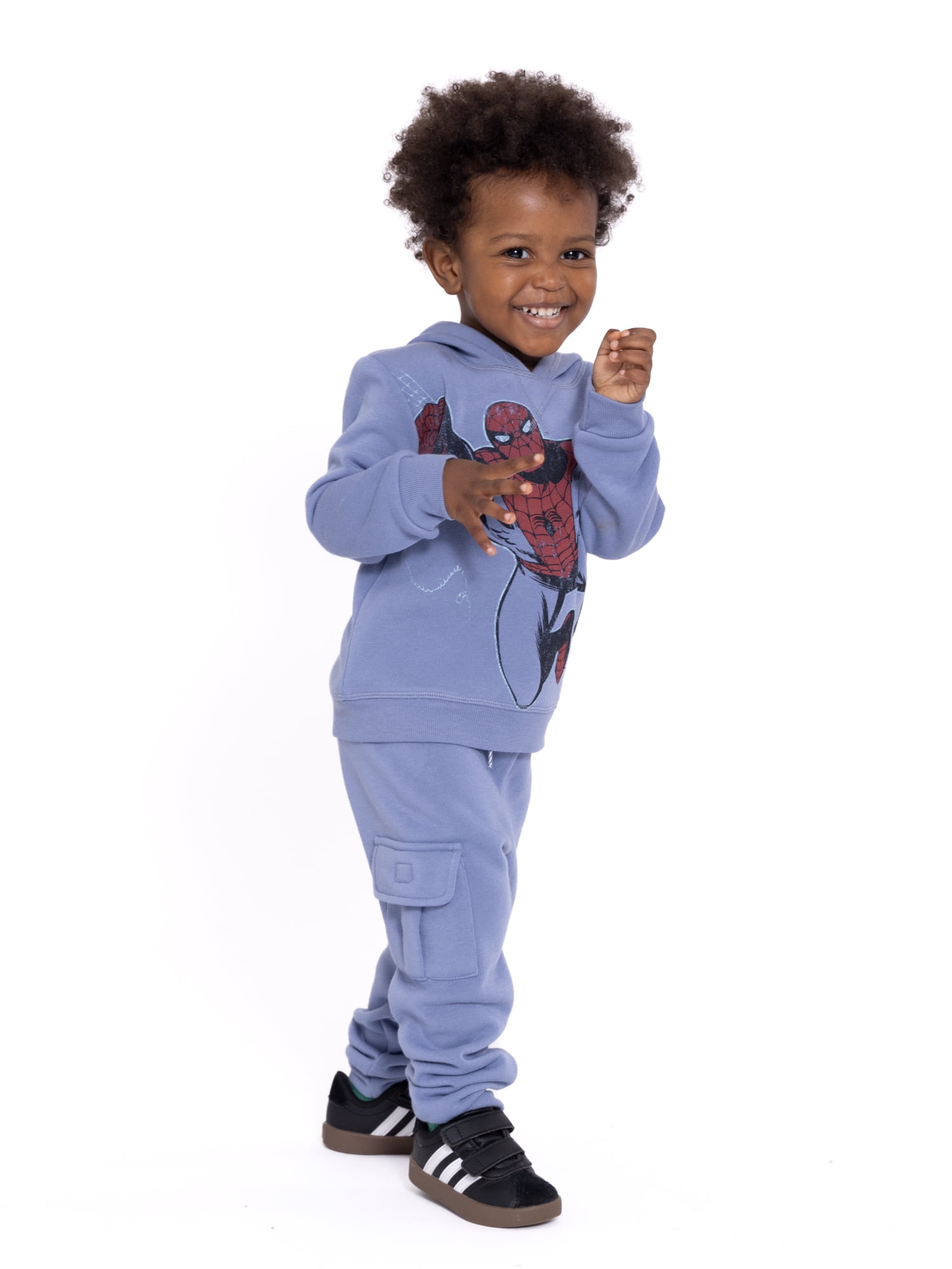 Spider-Man Toddler Boy Hoodie and Joggers Set, Sizes 12M-5T