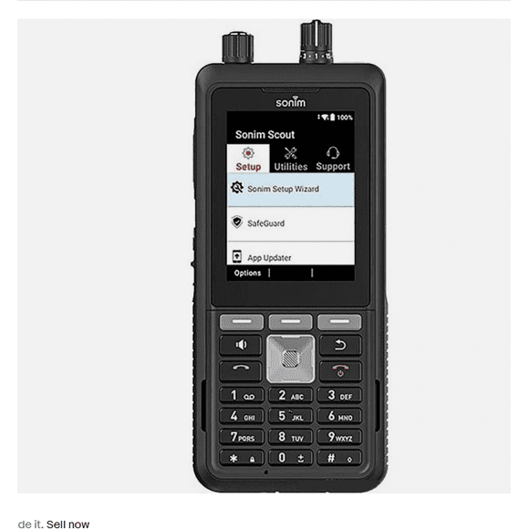 Sonim XP5 Plus XP5900 GSM Unlocked 16GB Rugged Waterproof Phone  Knobs Brand New