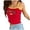 a-376E64, variant on Womens Square Neck Thin Spaghetti Strap Letter Flag Graphic Slim Cropped Cami Tops Summer Street Daily Beach Casual Layering Tank Shirts For Ladies Versatile Top M