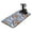 White-588, variant on Star Dish Drying Mat, Moon Sun Rocket Alien Absorbent Kitchen Mat, Outer Space Aesthetic